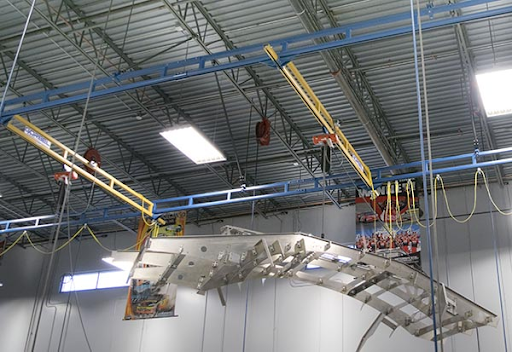 Gorbel Ceiling Mounted Bridge Crane Handling Systems Inc   Gorbel Ceiling Mounted Bridge Crane 1 